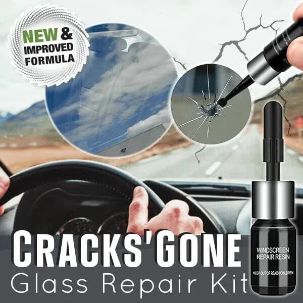 Useful collection featuring a glass repair kit